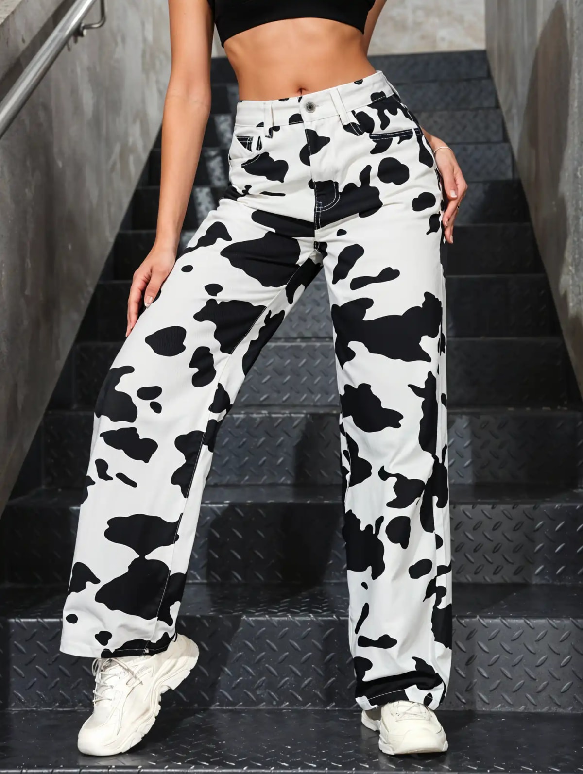 Jeans Diamante Mom Style - vista 3