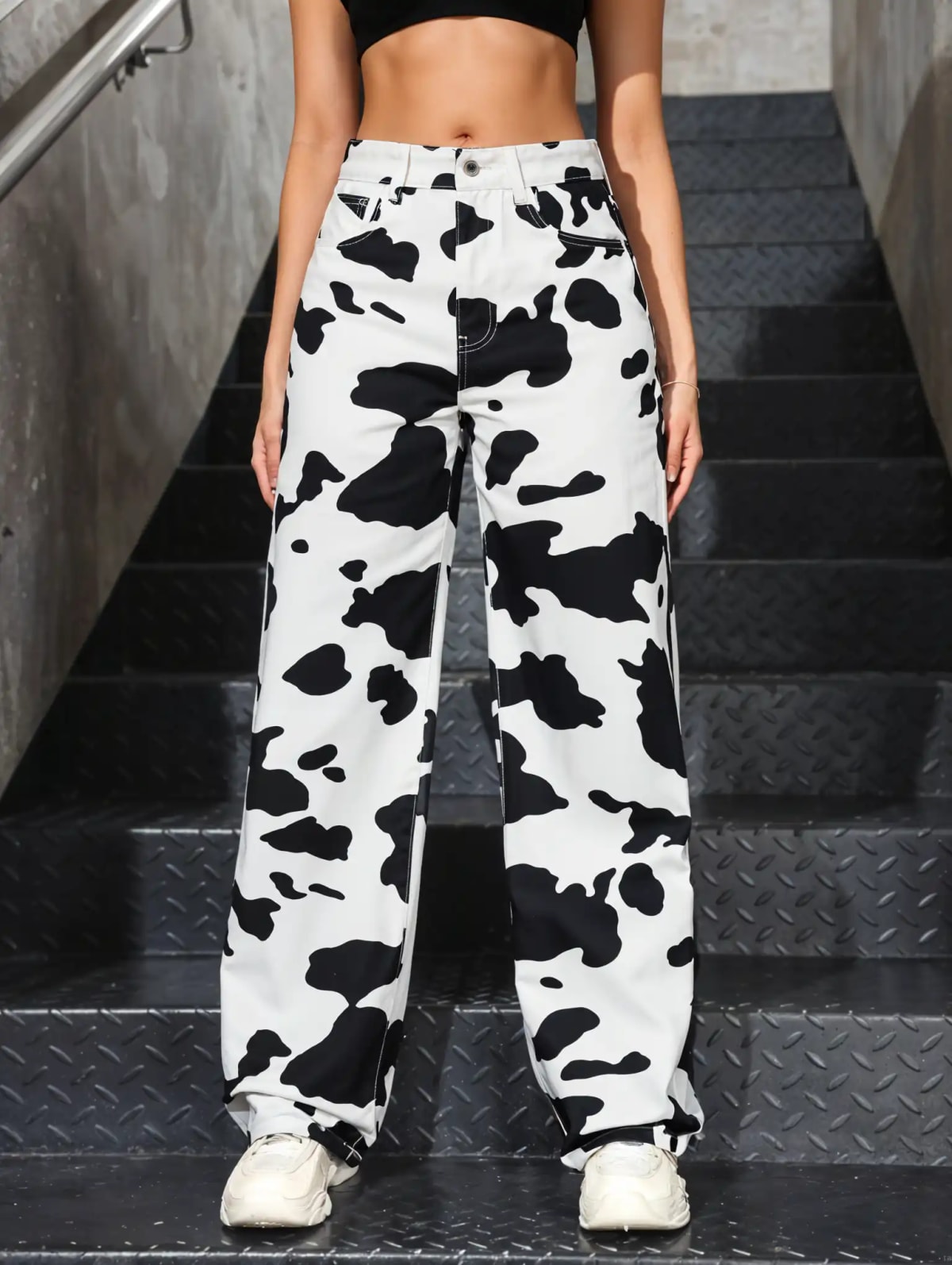 Jeans Diamante Mom Style - vista 4