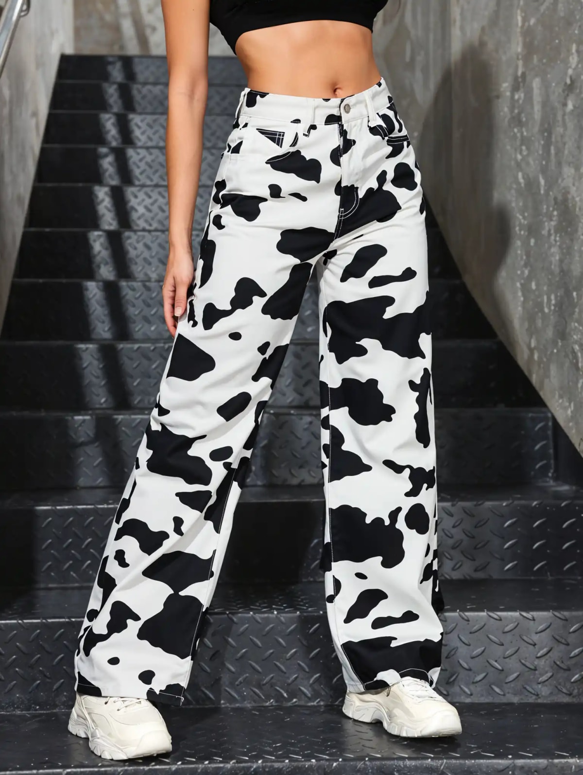 Jeans Diamante Mom Style - vista 5