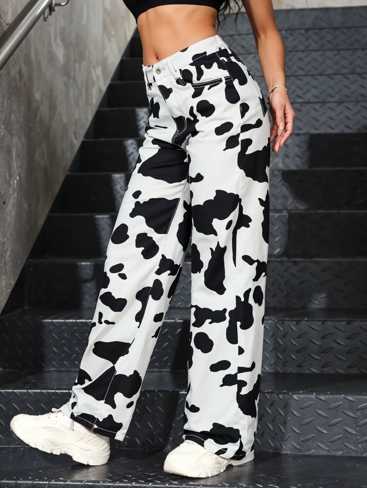 Jeans Diamante Mom Style - vista 6