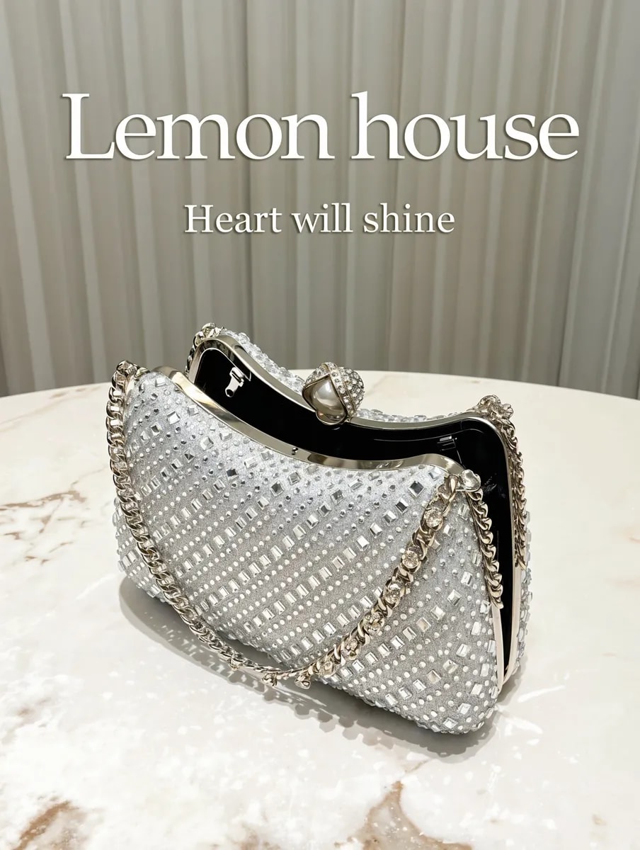 Bolso de Mano Glamour Strass - vista 2